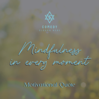 Mindfulness Quote Instagram post Image Preview