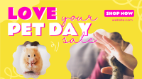 Love Your Pet Day Sale Animation Design