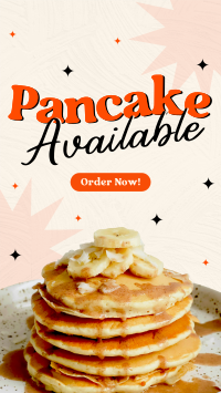 Pancakes Now Available Facebook story Image Preview