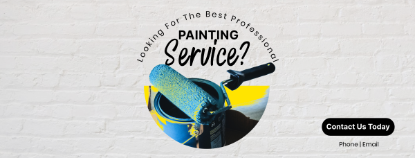 The Painting Service Facebook Cover Design Image Preview