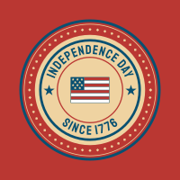 4th of July Badge Linkedin Post Image Preview