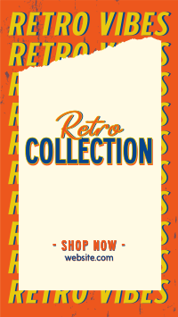 Retro Collection Sale Instagram Story Design