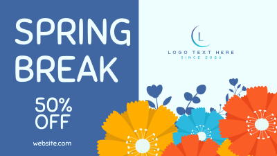 Spring Break Sale Facebook event cover Image Preview