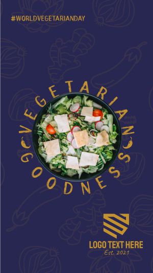 Vegan Goodness Instagram story Image Preview