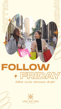 Awesome Follow Us Friday TikTok video Image Preview