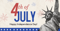 Fourth of July Greeting Facebook ad Image Preview