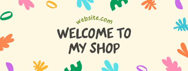 Craft Store Open Facebook Cover Design Image Preview