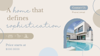 Sophisticated Home Facebook event cover Image Preview