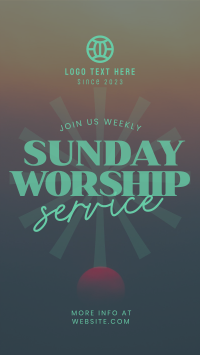 Sunday Worship Instagram Reel Preview