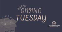 Cute Giving Tuesday Facebook ad Image Preview