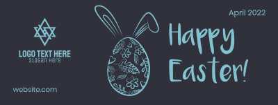 Egg Bunny Facebook cover