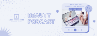 The Pretty Podcast Facebook Cover Design