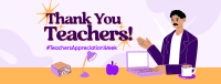Teacher Appreciation Week Facebook Cover Design