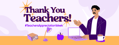 Teacher Appreciation Week Facebook cover Image Preview