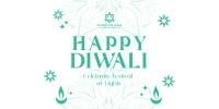 Happy Diwali Greeting Twitter Post Image Preview