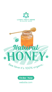 Bee-lieve Honey Instagram Reel Design