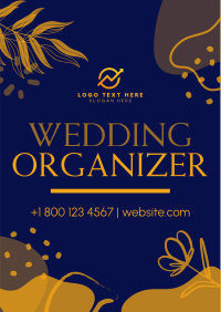 Wedding Organizer Doodles Flyer Design