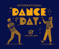 Groovy Dancer Facebook Post Design