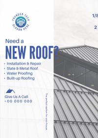 Industrial Roofing Poster Image Preview