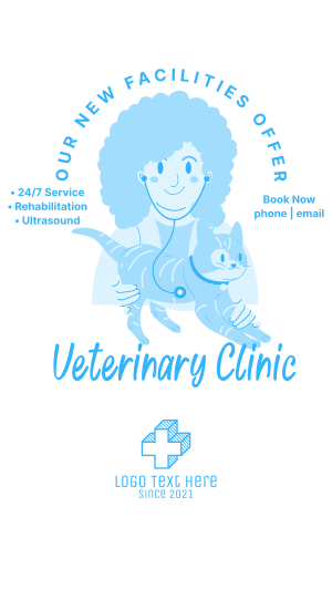 Veterinary Care Instagram story