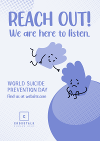 Reach Out Suicide prevention Flyer Image Preview