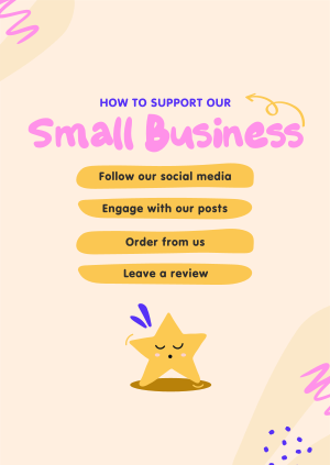 Support Small Business Poster Image Preview