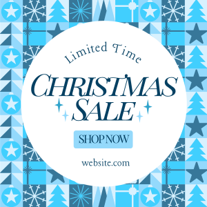 Exciting Christmas Sale Instagram post Image Preview