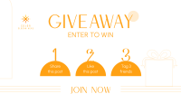 Simple Giveaway Instructions Facebook ad Image Preview