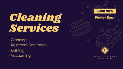 Professional Cleaning Service Facebook event cover Image Preview