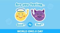 Emoji Day Poll Facebook Event Cover Design