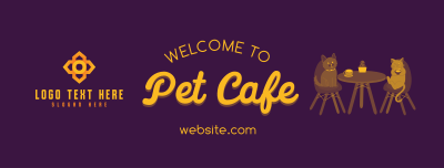 Pet Cafe Opening Facebook cover Image Preview