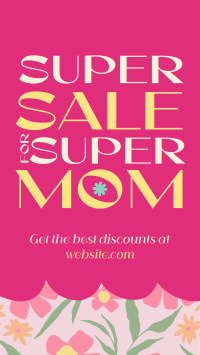 Mother's Day Sale Promo Facebook Story Design