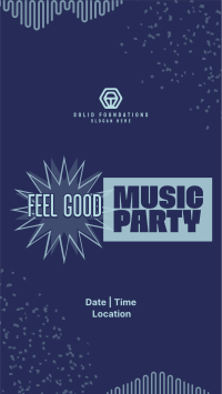 Feel Good Party Facebook story Image Preview