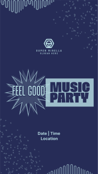 Feel Good Party Facebook Story Image Preview