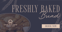 Baked Bread Bakery Facebook Ad Design