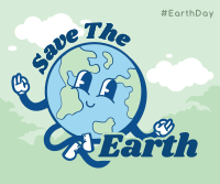 Modern Earth Day Facebook post Image Preview