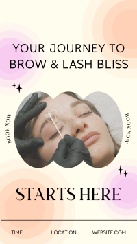 Lash Bliss Journey TikTok Video Image Preview