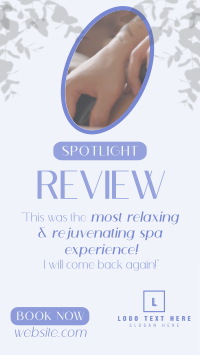 Elegant Review Spa Instagram story Image Preview