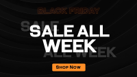 Monochromatic Pattern Black Friday Video Image Preview