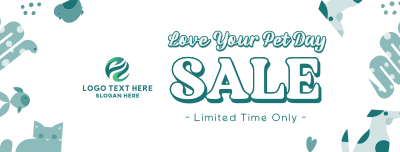 Love Your Pet Day Sale Facebook cover Image Preview