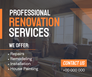 Pro Renovation Service Facebook post Image Preview