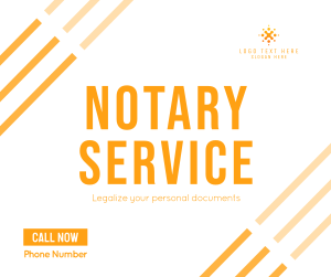Online Notary Service Facebook post Image Preview