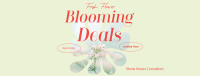 Fresh Flower Deals Facebook Cover Design