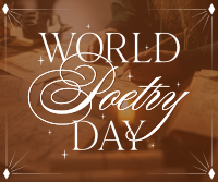 Celebrate Poetry Day Facebook Post Design