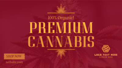 High Quality Cannabis Facebook event cover Image Preview