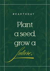 Plant a seed Flyer Design