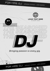 Seasoned DJ for Events Poster Image Preview