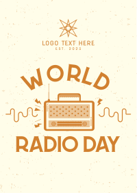 Simple Radio Day Flyer Image Preview