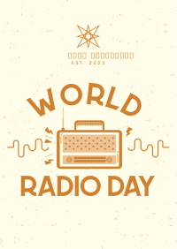 Simple Radio Day Flyer Image Preview