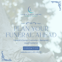 Funeral Services Instagram Post Design